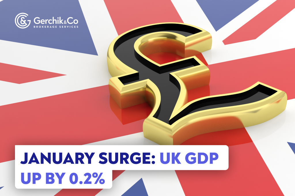 January Surge: UK GDP Up by 0.2%