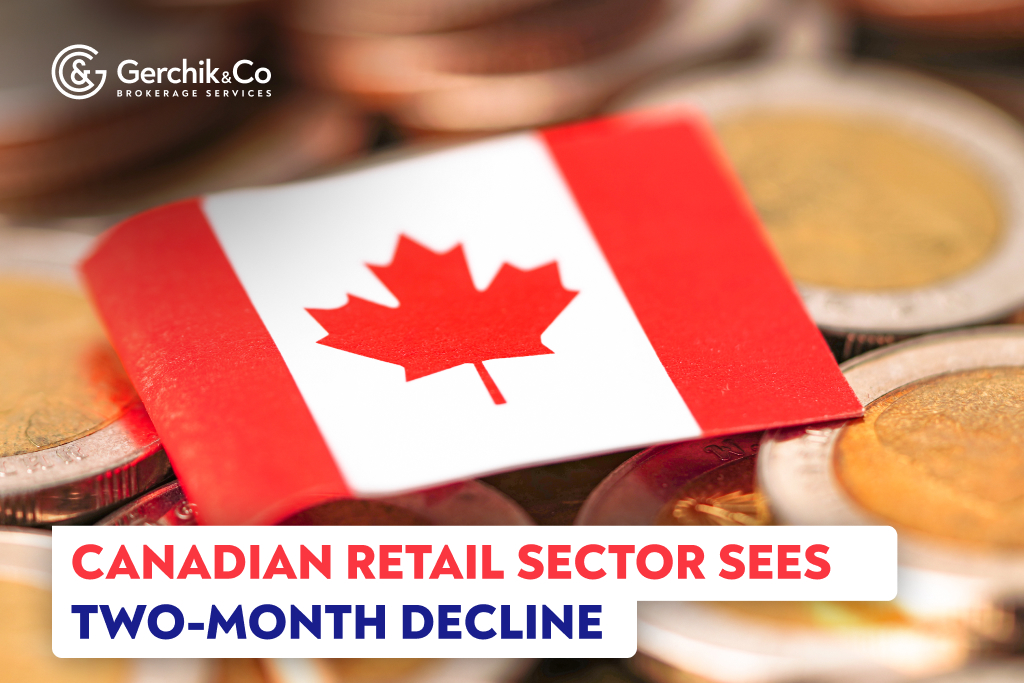 Canadian Retail Sector Sees Two-Month Decline
