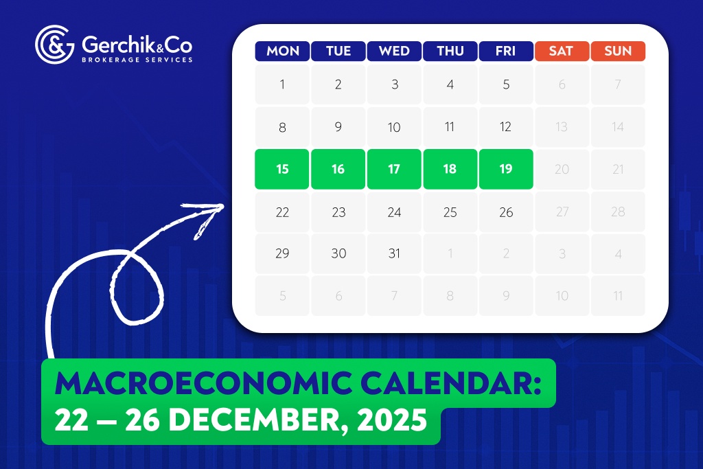 What’s Ahead: Weekly Macroeconomic Calendar for December 22—December 26, 2025