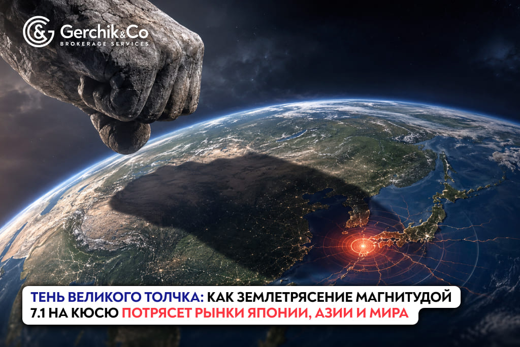 Землетрясение магнитудой 7.1 на Кюсю: удар по рынкам Японии и мира