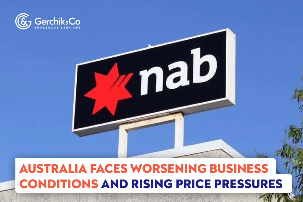 Australia Faces Worsening Business Conditions and Rising Price Pressures