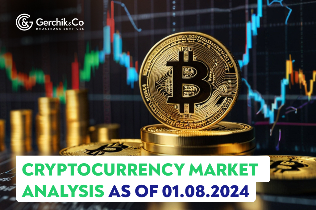 Cryptocurrency Market Analysis as of August 1, 2024